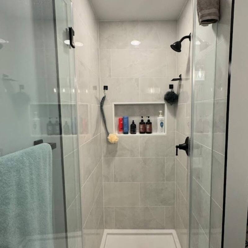 Geo Lust 12in x 24in White Polished Porcelain Tile - Floor & Wall