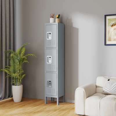 66"H Metal Lockers with 3 Door