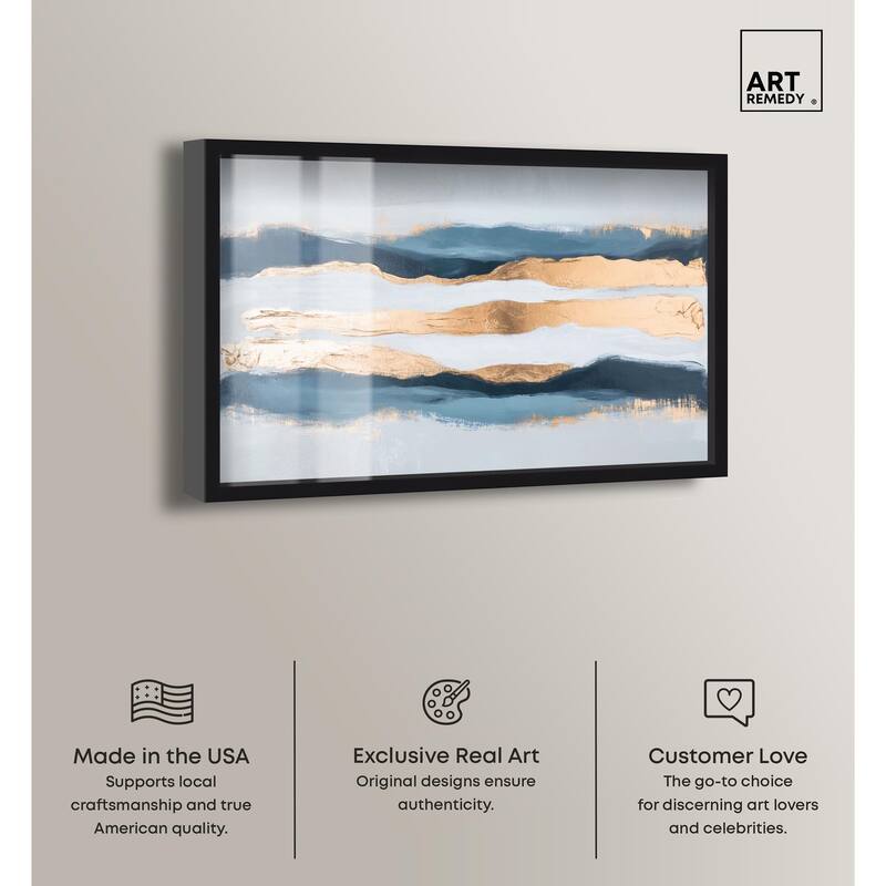 Blue Ridge II Shadowbox by Art Remedy