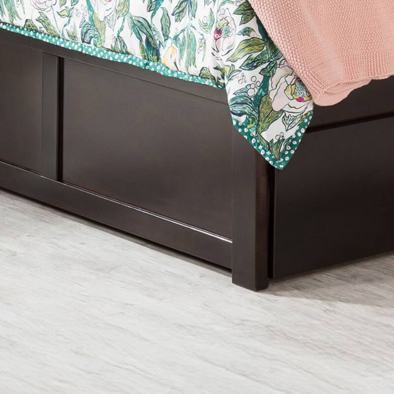 Concord Platform Bed with Footboard and Storage Drawers