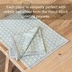 preview thumbnail 3 of 91, over&back Hand-Blocked 100% Cotton Placemats - Machine Washable - Set of 4