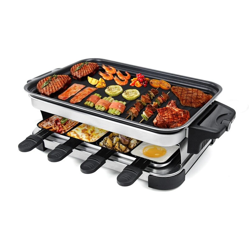 Raclette Grill 8-person baking non stick - Bed Bath & Beyond - 38153293