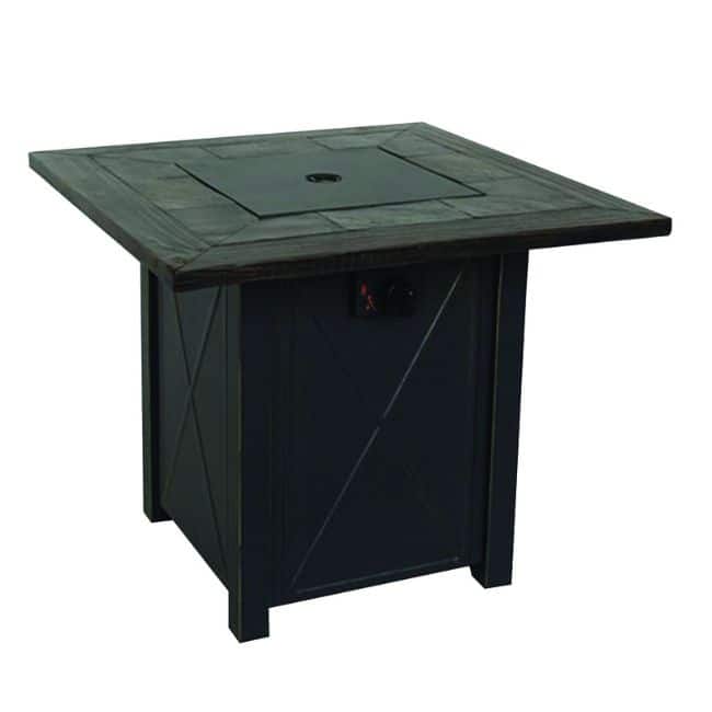 Bond Manufacturing Belden Propane Fire Pit 24.24 in. H x 30 in. W x 30 in. D Steel