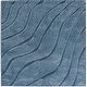 preview thumbnail 95 of 101, SAFAVIEH Florida Shag Hervor Soft Serene Waves 1.2-inch Thick Rug 6'7" Square - Light Blue/Blue - Square