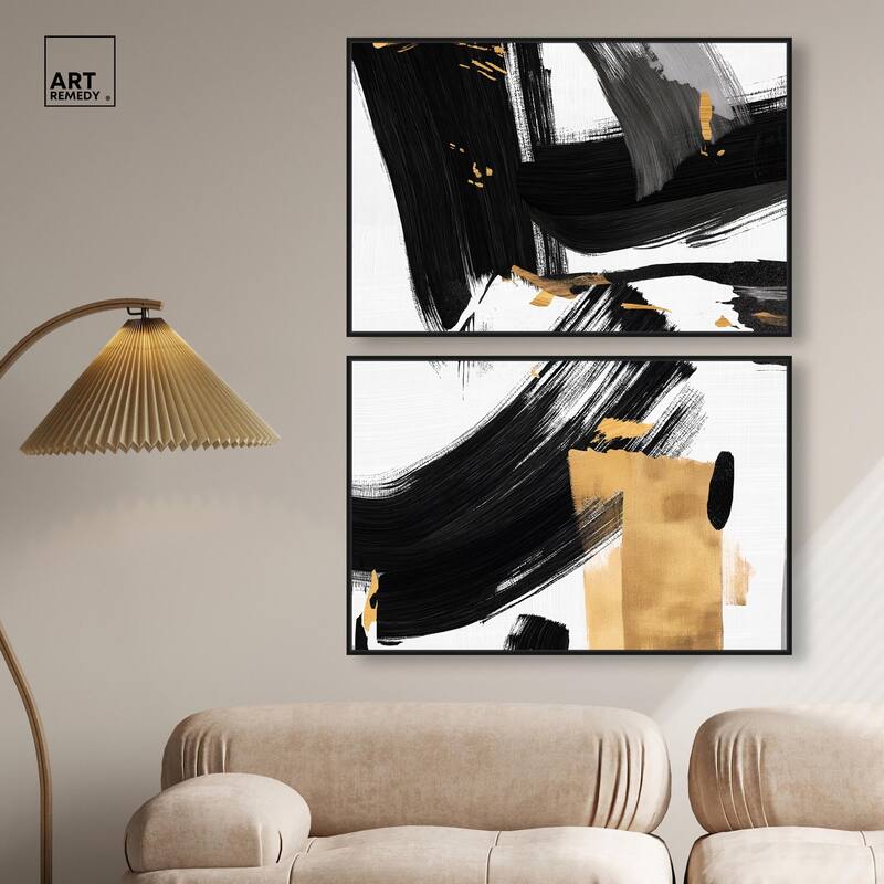 Refined Simplicity Canvas Set of 2 by Art Remedy