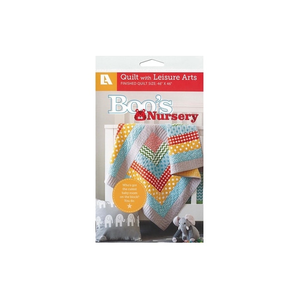 Leisure Arts Boo's Nursery Quilt Ptrn - White. Opens flyout.