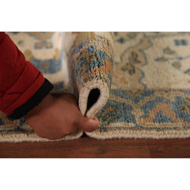 Oushak Oriental Runner Rug Handmade Transitional Wool Carpet - 2'7" x 7'11"
