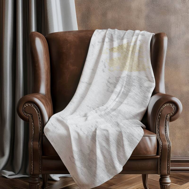Premium Machine Washable Contemporary Spiral Sherpa Throw Blanket