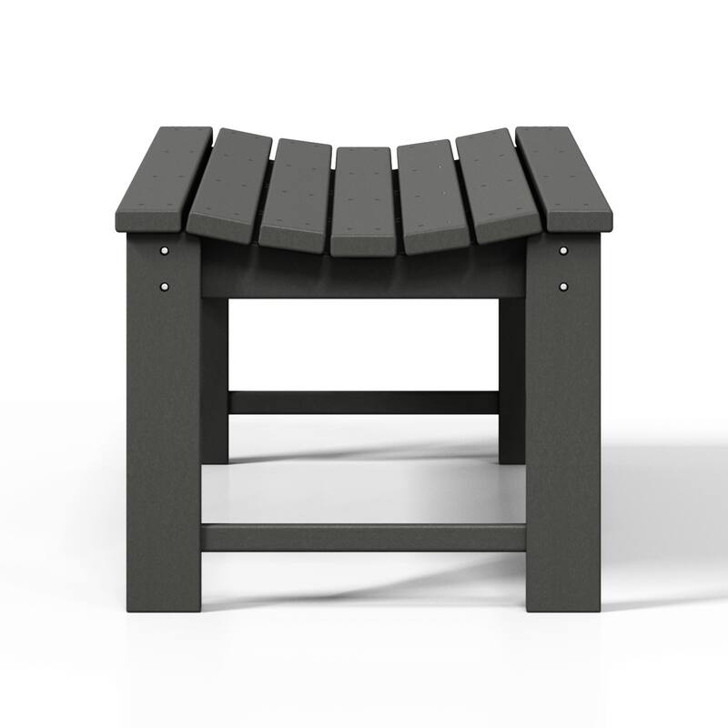 Polytrends Laguna Hdpe All Weather Outdoor Patio 48" Bench