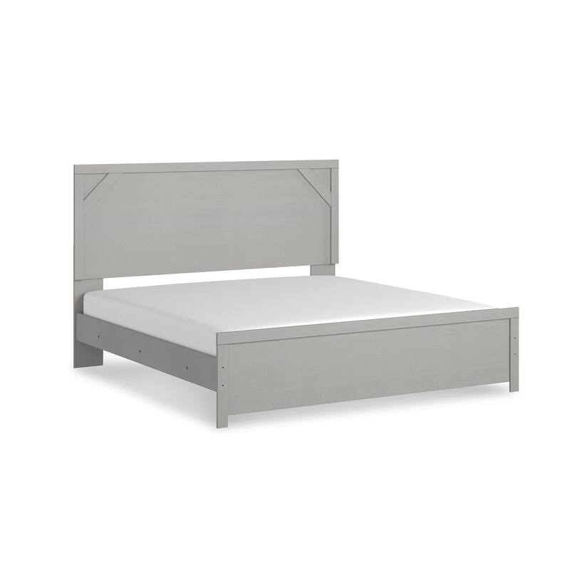 Cottonburg Gray Panel Bed
