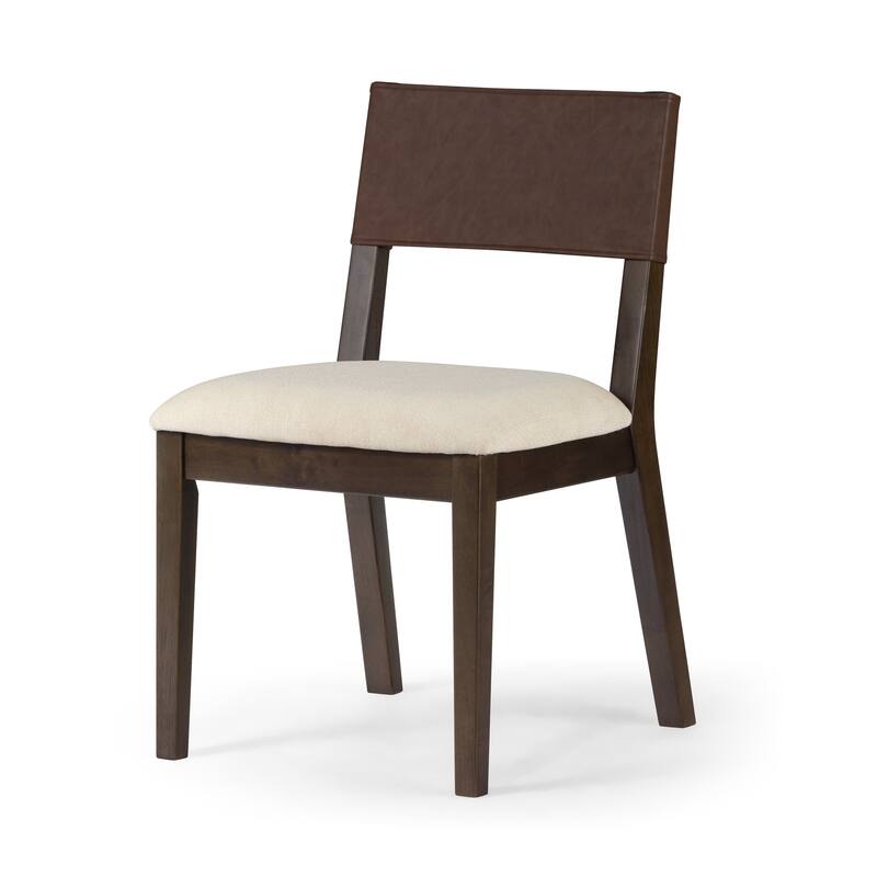 Maven Lane Radi Dining Chair, Set of 2 - Aged Brown