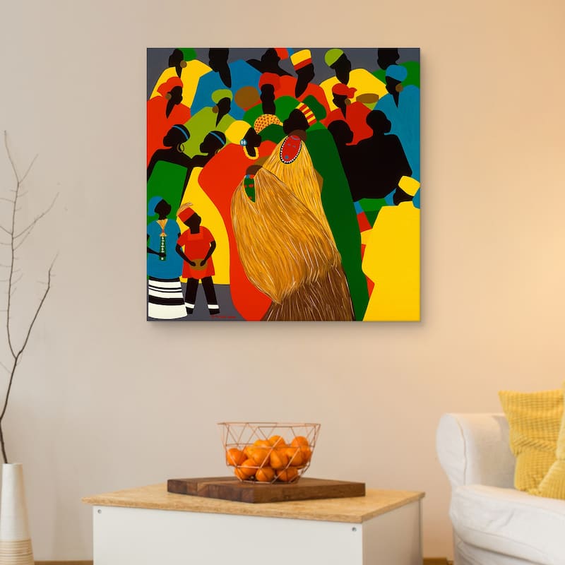 Celebration by Synthia SAINT JAMES Canvas Art Print