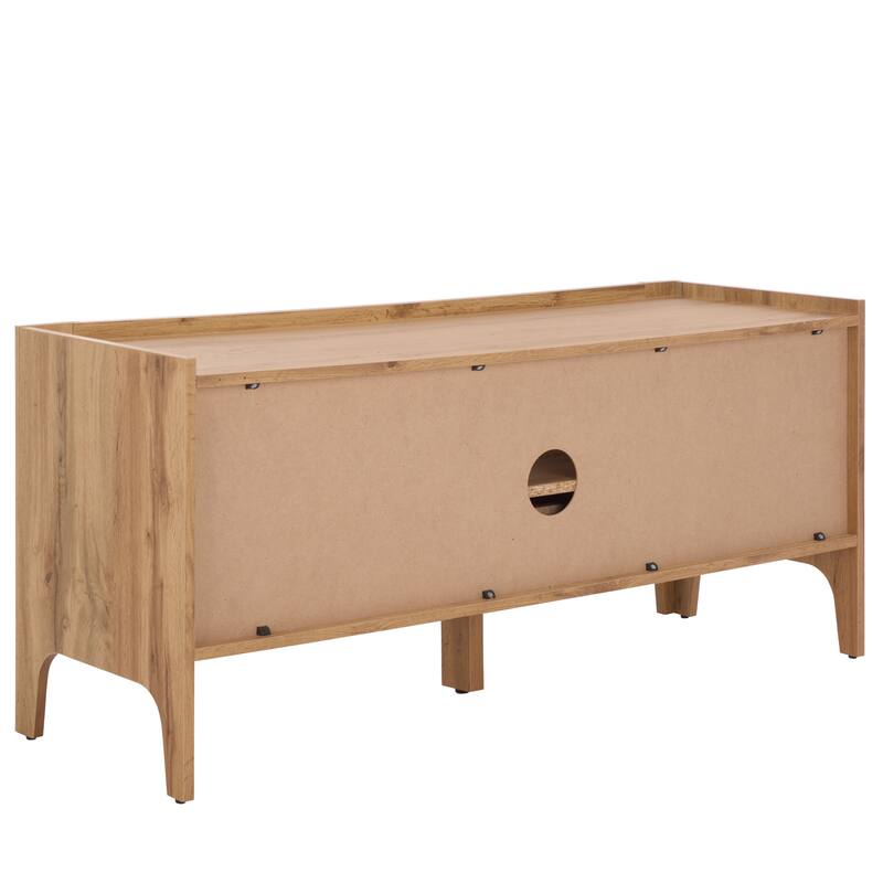 SAFAVIEH Home Equit 2-Door 1 Drawer Sideboard - 47"W x 16"D x 21"H