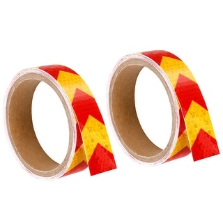Reflective Tape, 2 Roll 10 Ft x 1-inch Safety Tape Reflector, Arrow ...