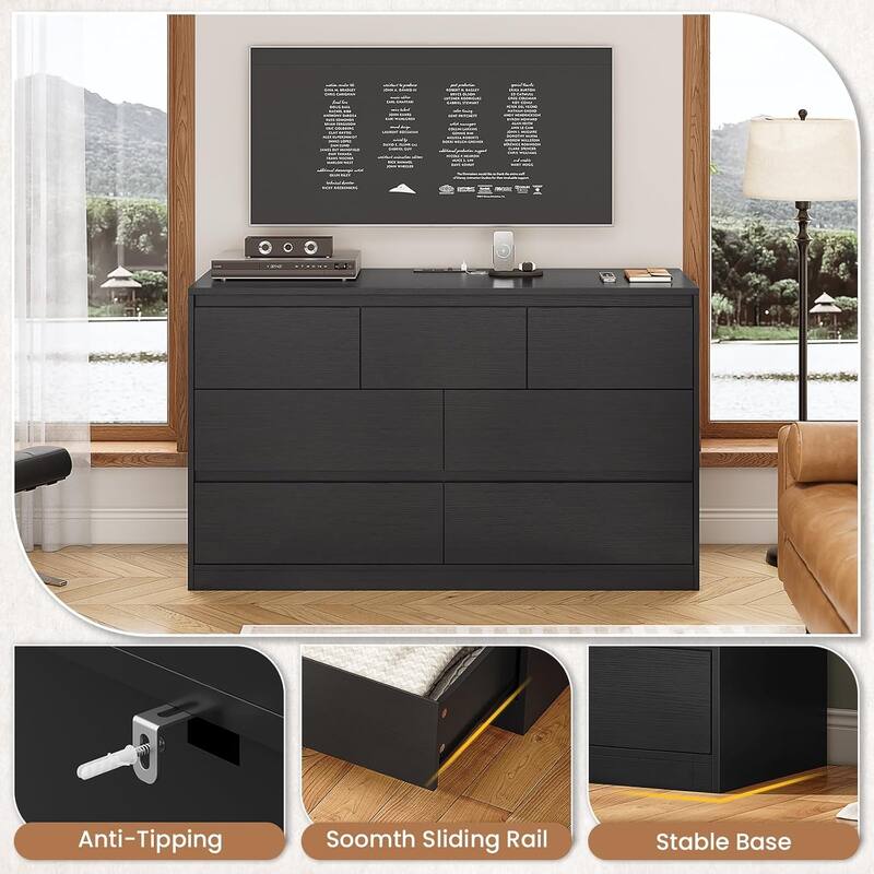 Dresser for Bedroom Dressers & Chests of Drawers Storage Organizer