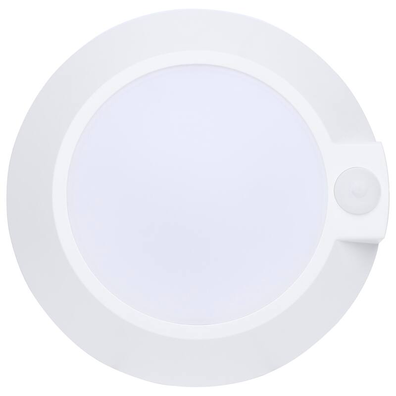 7 Inch LED Disk Light 27K/3K/35K/4K/5K CCT Selectable Occupancy Sensor White