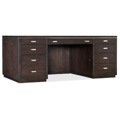 Hooker Furniture House Blend 72" Wide Contemporary Industrial Home