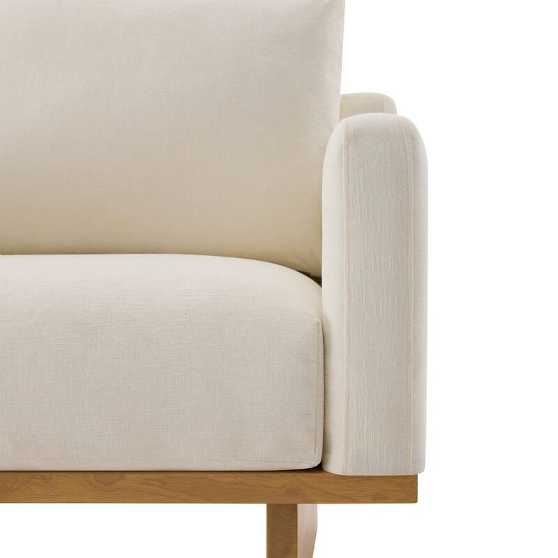 Modern Minimalist Accent Chair by Harper&Bright Designs