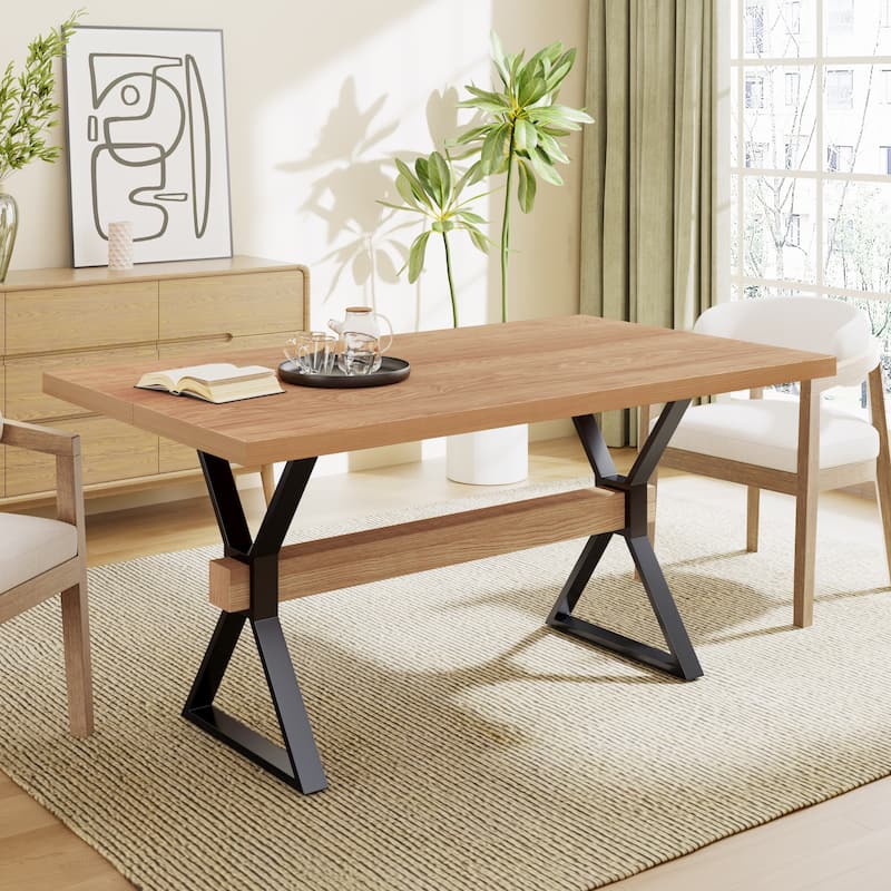 Christopher Knight Home - Carter Rubber Wood Dining Table - Natural