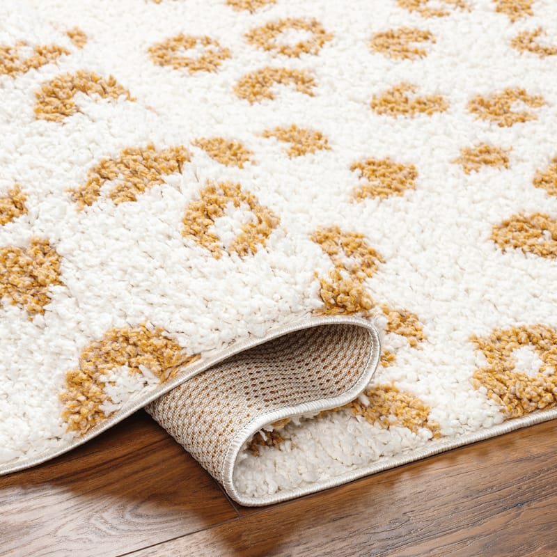 Livabliss Birmingham Animal Print Plush Area Rug