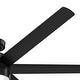 preview thumbnail 7 of 19, Hunter 72" Solaria Outdoor Ceiling Fan with LED Light, Wall Control - Damp-Rated - Industrial, Contemporary - ENERGY STAR!