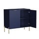 preview thumbnail 57 of 56, Clihome 2-Door Storage Media Accent Buffet Sideboard