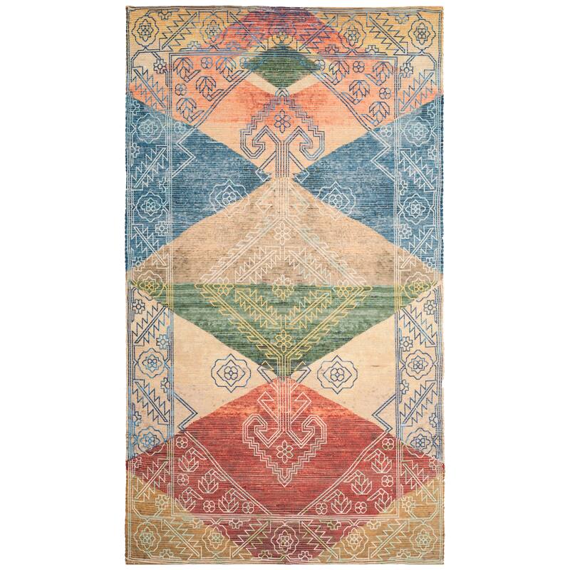 SAFAVIEH Handmade Saffron Demi Modern Tribal Cotton Rug