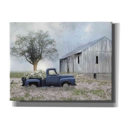 Epic Graffiti 'I Must Have Flowers' by Lori Deiter, Canvas Wall Art