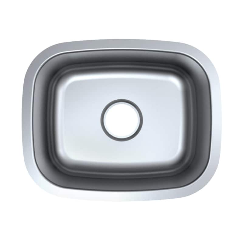 Kingston Brass GKUS18157 Gourmetier 18-7/16" Farmhouse, Undermount - Brushed Nickel
