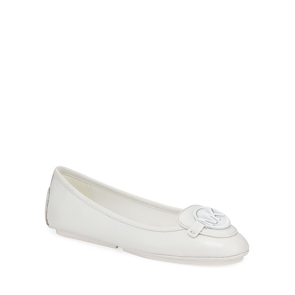 michael kors flats white