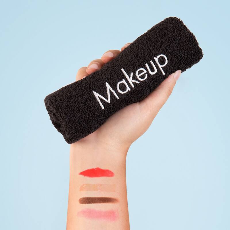 Cotton Embroidered Makeup Remover Towels - Set of 6