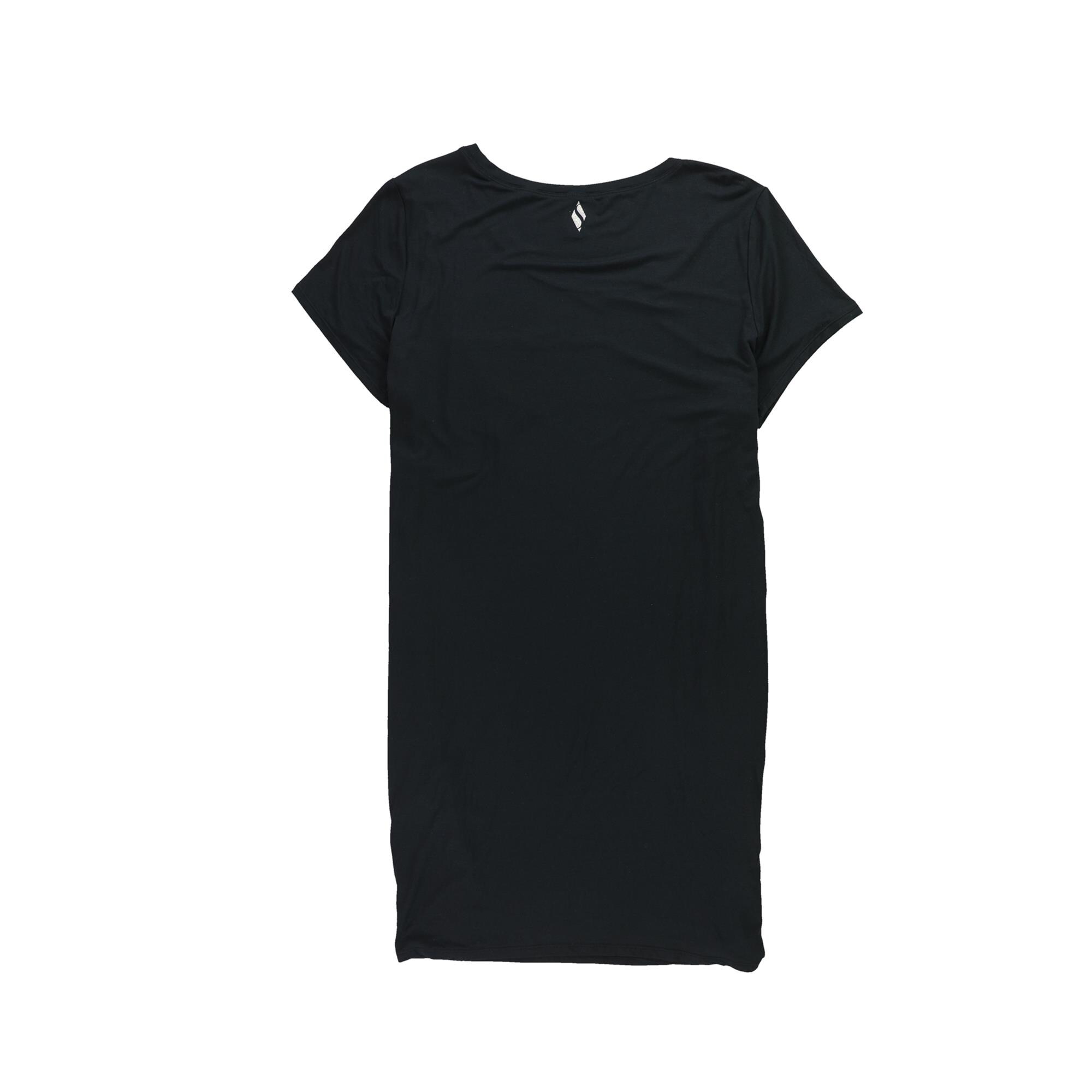 scuba t shirt dress FFORME Alixe Dress in Black Black / 38