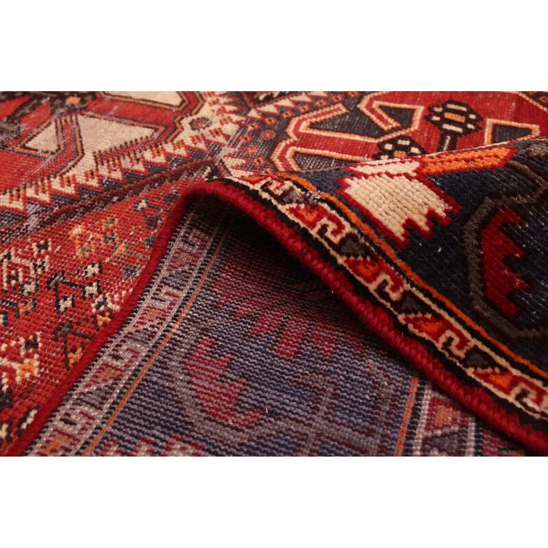 ECARPETGALLERY Hand-knotted Konya Anatolian Red Wool Rug - 5'1 x 10'1