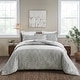 preview thumbnail 19 of 34, Superior Melange Flannel Cotton Two-Toned Brushed Duvet Cover Set Charcoal - King - Cal King