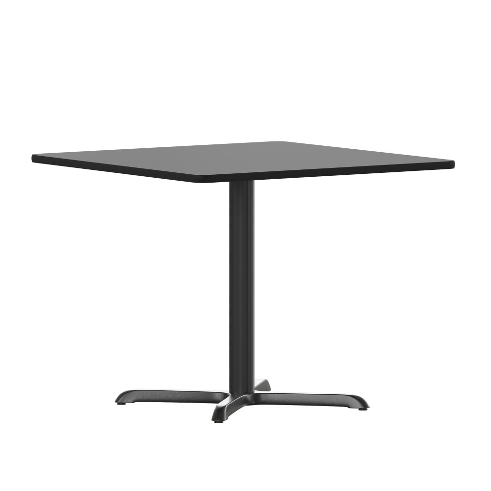 36'' Square Laminate Table Top with 30'' x 30'' Table Height Base - 36"W x 36"D x 31.125"H