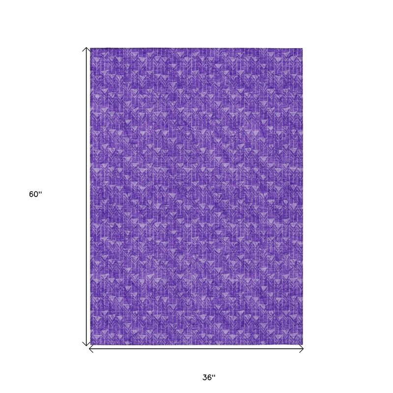 Mafi Stylish Geometric Weather Resistant Versatile Elegance Outdoor Rug