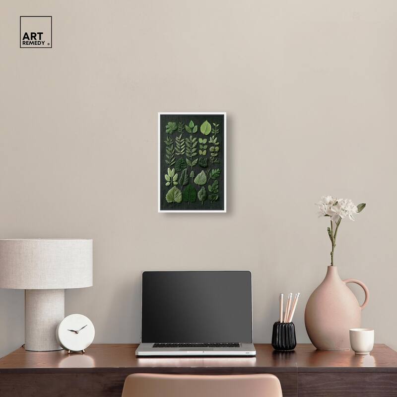 Leaf Library III Canvas by Art Remedy