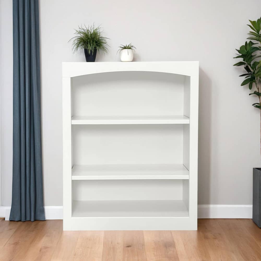 Arch+Haven Unfinished Solid Pine Bookcase