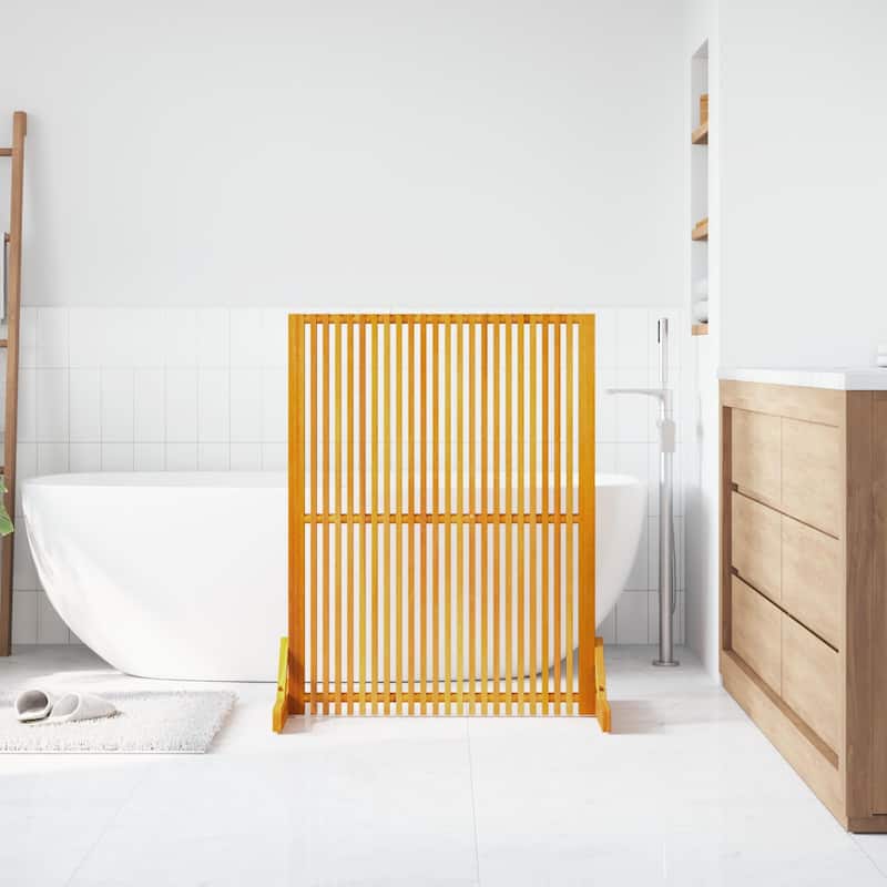 vidaXL Privacy Screen Indoor/Outdoor Solid Acacia Wood