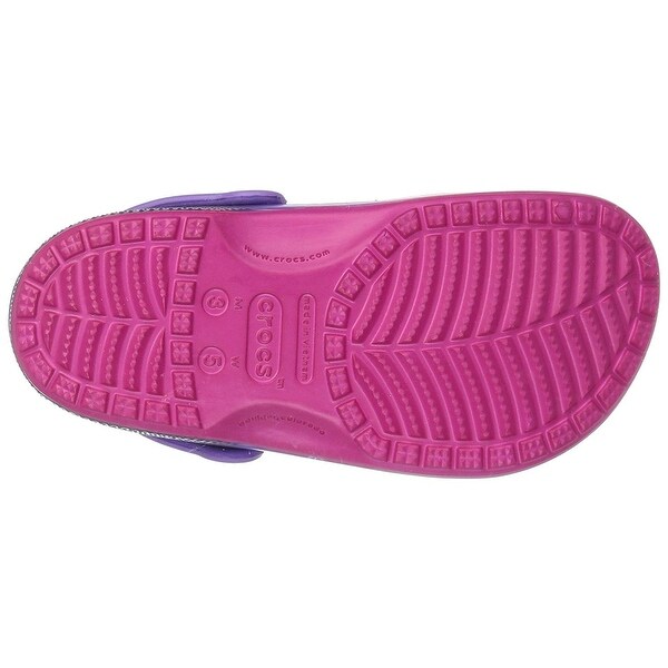 blue ombre crocs