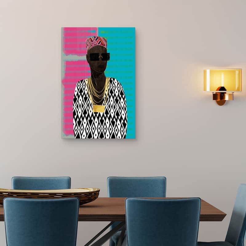 Man Fly by Nikki Chu Canvas Art Print