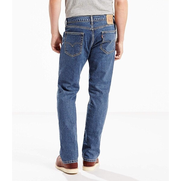 levi's men's 505 regular fit stretch jeans