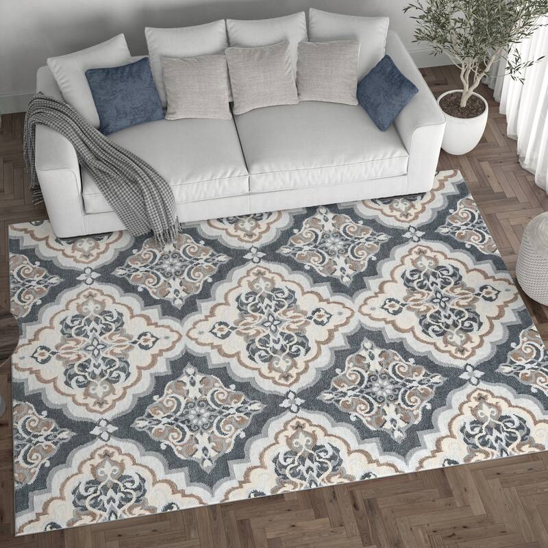 Carrington Global Floral & Botanical Indoor Area Rug