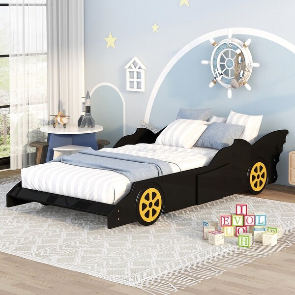 Race car top twin bed frame