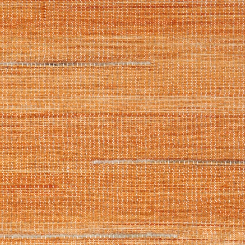 Nourison Interweave Indoor Solid Area Rug - 5' x 8' - Orange - Rectangle
