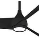 preview thumbnail 5 of 18, Minka Aire Twist 3 Blade 52 Inch LED Indoor Ceiling Fan