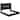 Tisdall 67-inch Upholstered Fireplace Bed