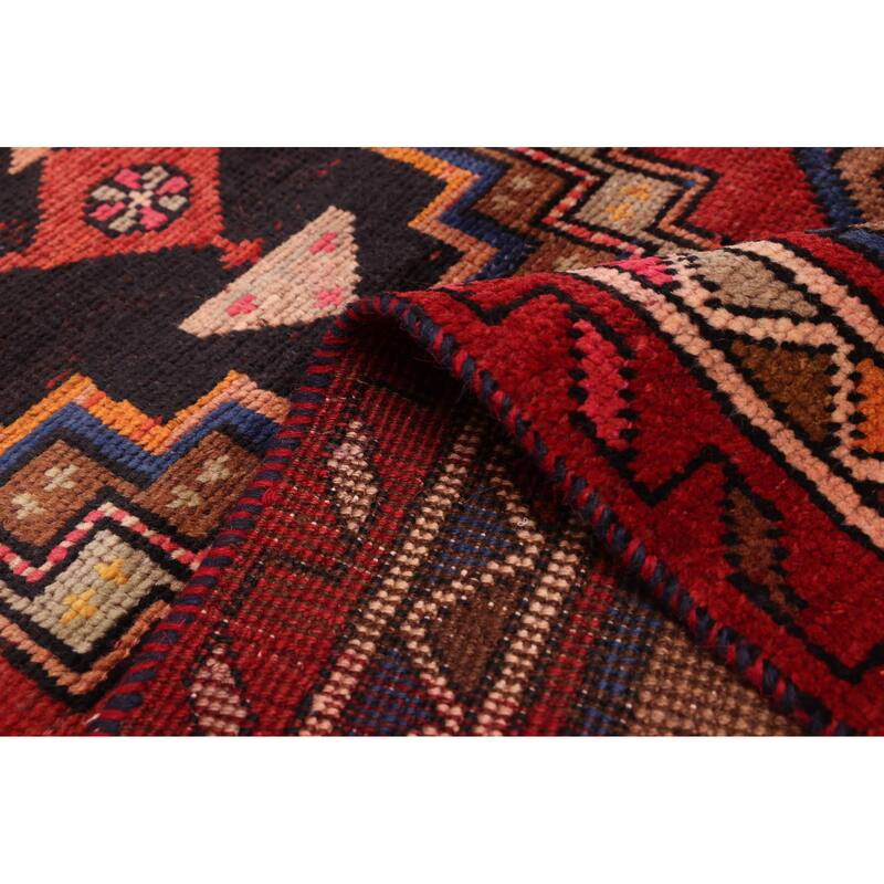 ECARPETGALLERY Hand-knotted Konya Anatolian Red Wool Rug - 3'3 x 9'8