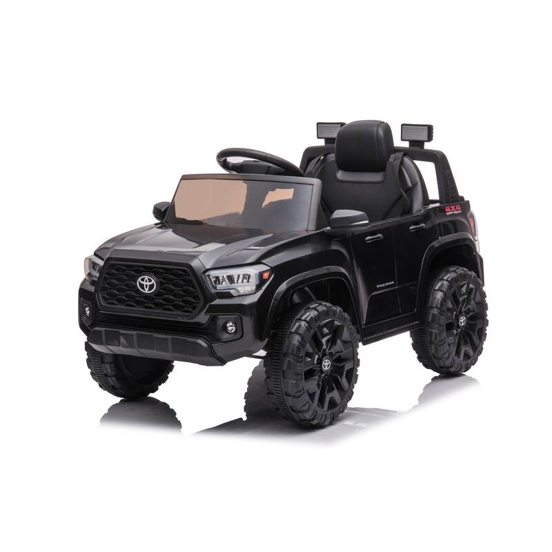 Electric Kids Ride On Car, 12V with Parent Remote Control - Black