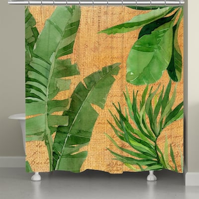 Palm Isle Shower Curtain